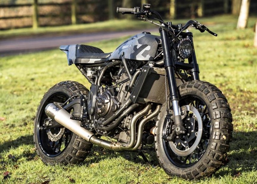 Yard Built Yamaha XSR700 “double-style” by Rough Crafts – two machines in one middleweight custom 622142