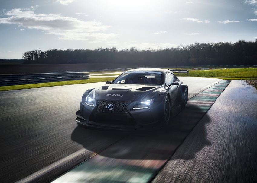 Lexus RC F GT3 for 2017 season to debut in Geneva 623012