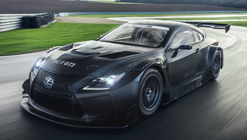 Lexus RC F GT3 for 2017 season to debut in Geneva 623014