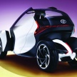 Toyota i-TRIL muncul – 3 tempat duduk, berat 600 kg