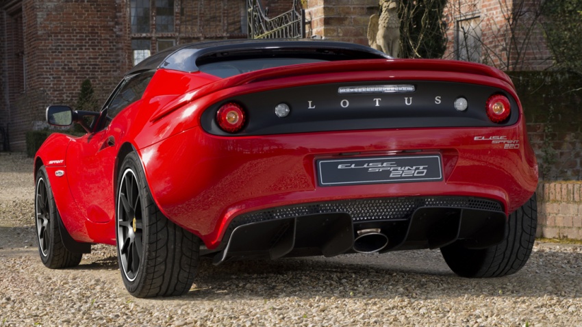 Lotus Elise Sprint unveiled – even more lightweight 631310