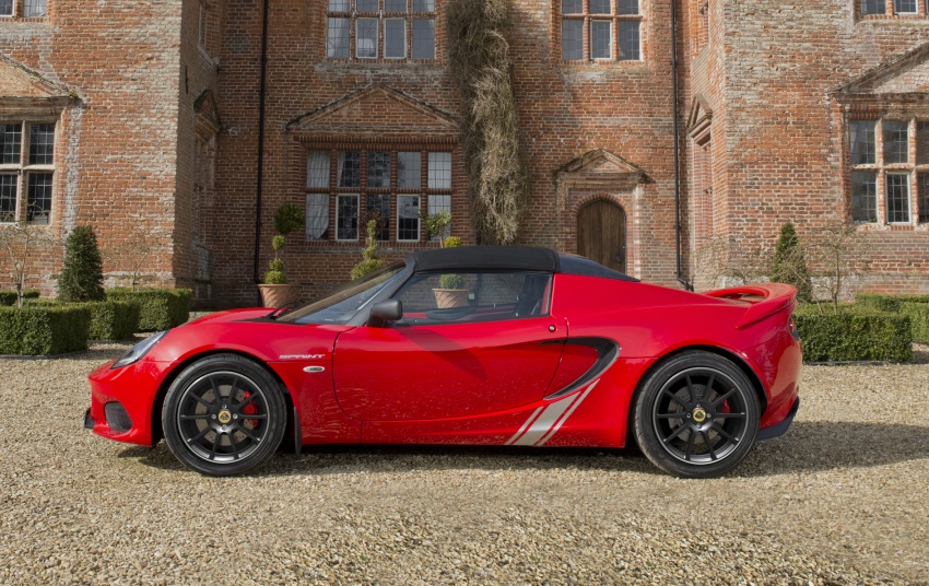 Lotus Elise Sprint unveiled – even more lightweight 631313