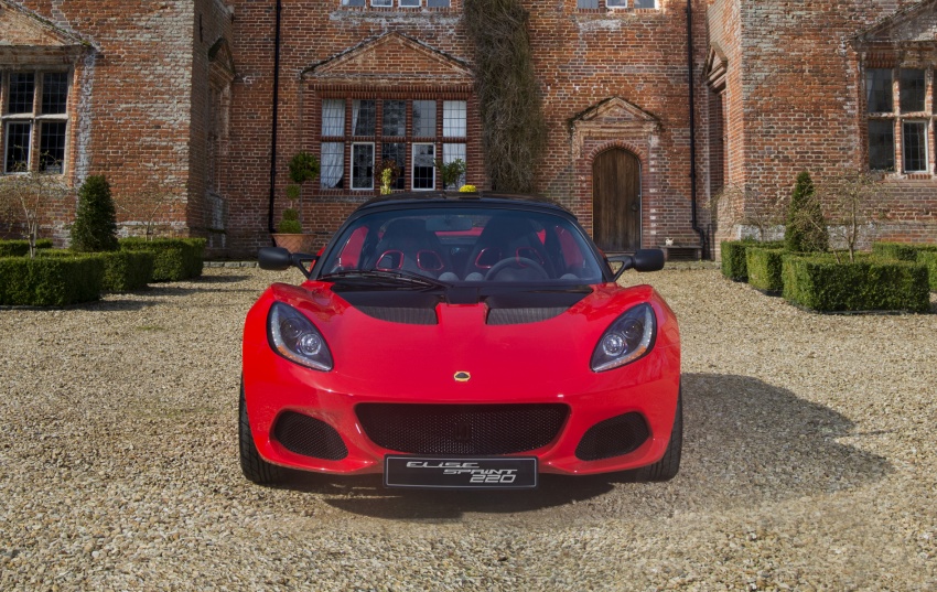Lotus Elise Sprint unveiled – even more lightweight 631315