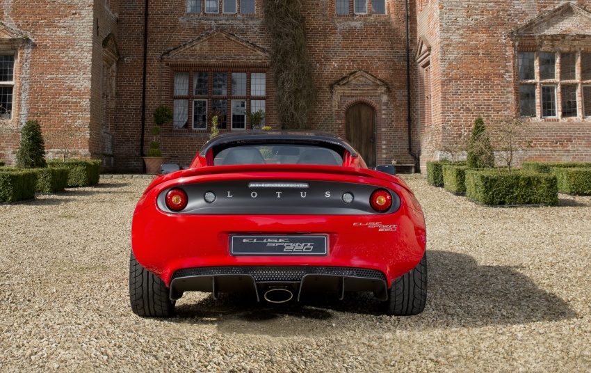 Lotus Elise Sprint unveiled – even more lightweight 631319