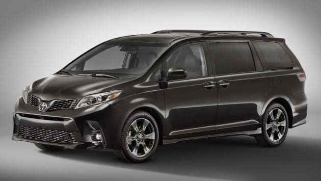Toyota Sienna facelift muncul – lebih bergaya, canggih