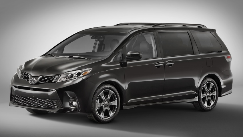 Toyota Sienna facelift unveiled – new looks, safety kit 633629