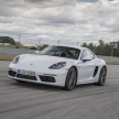 Porsche 718 Cayman dan Cayman S kini di Malaysia