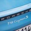 Porsche 718 Cayman dan Cayman S kini di Malaysia