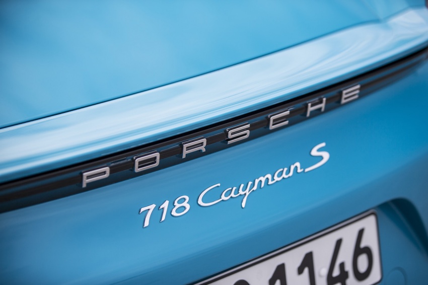 Porsche 718 Cayman dan Cayman S kini di Malaysia 630197