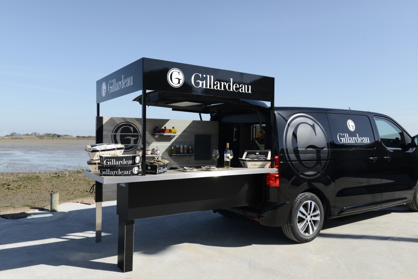 Peugeot designs food truck for luxury oyster farmer 632662