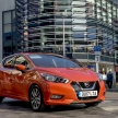 Nissan March serba baharu tiba di UK, bermula RM66k