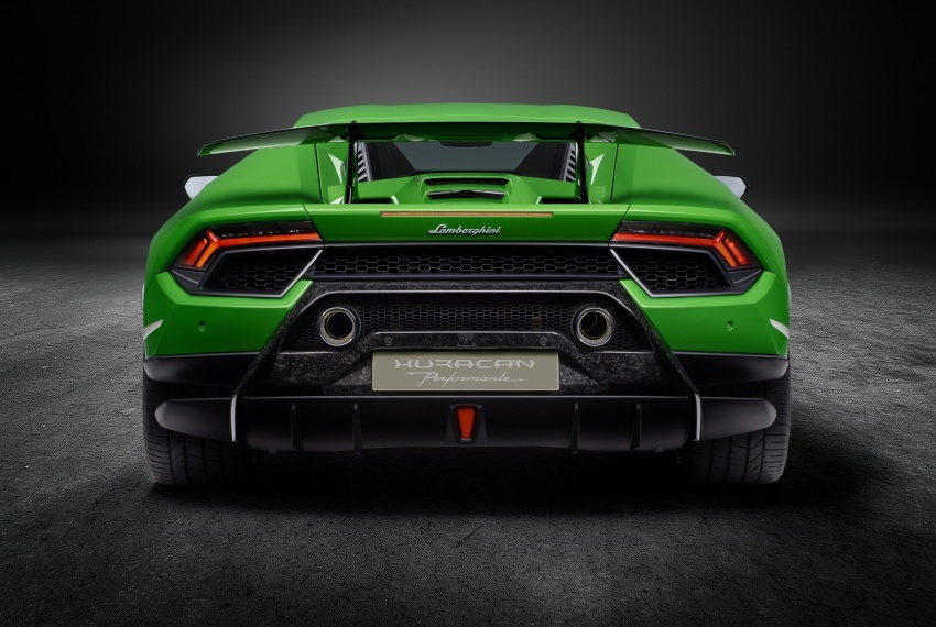 Lamborghini Huracan Performante – kemampuan dipertingkat, 640 hp, 600 Nm, sistem aerodinamik aktif 625288