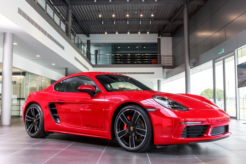 Porsche 718 Cayman dan Cayman S kini di Malaysia 630009