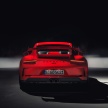 Porsche 911 GT3 now with 500 hp, manual gearbox