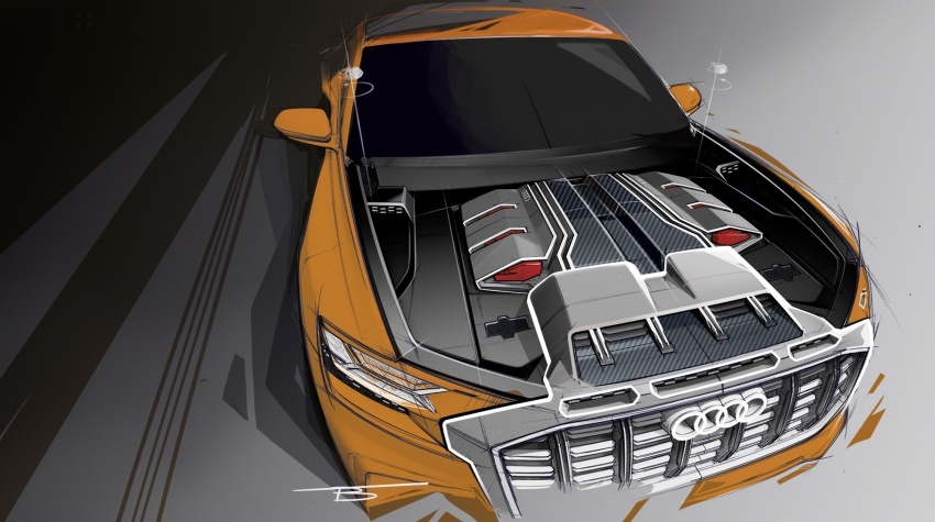 Audi Q8 Sport tunjuk kemampuan teknologi di Geneva 626468