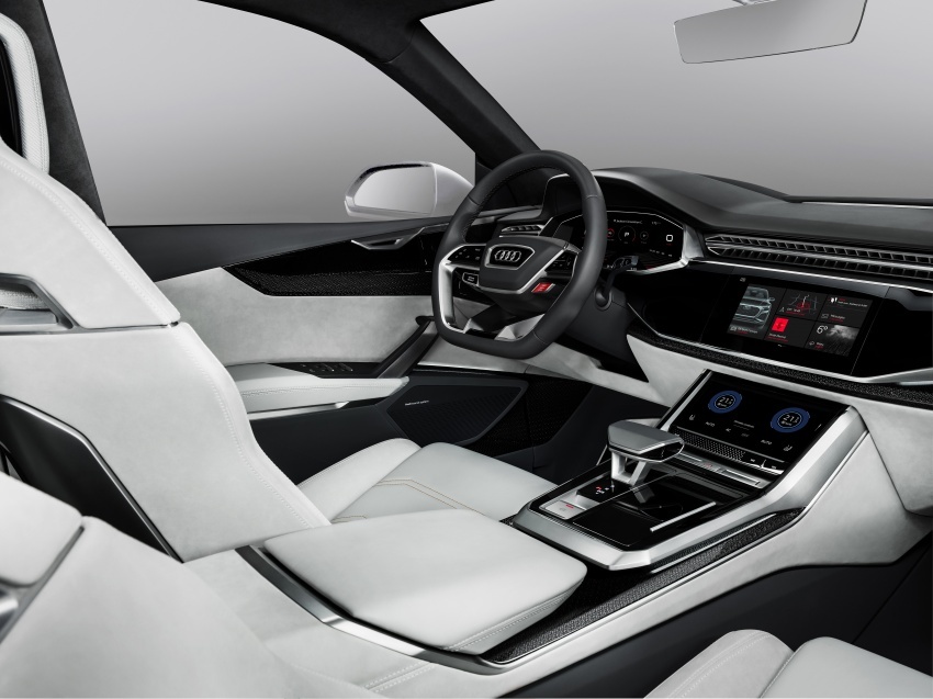 Audi Q8 Sport tunjuk kemampuan teknologi di Geneva 626489