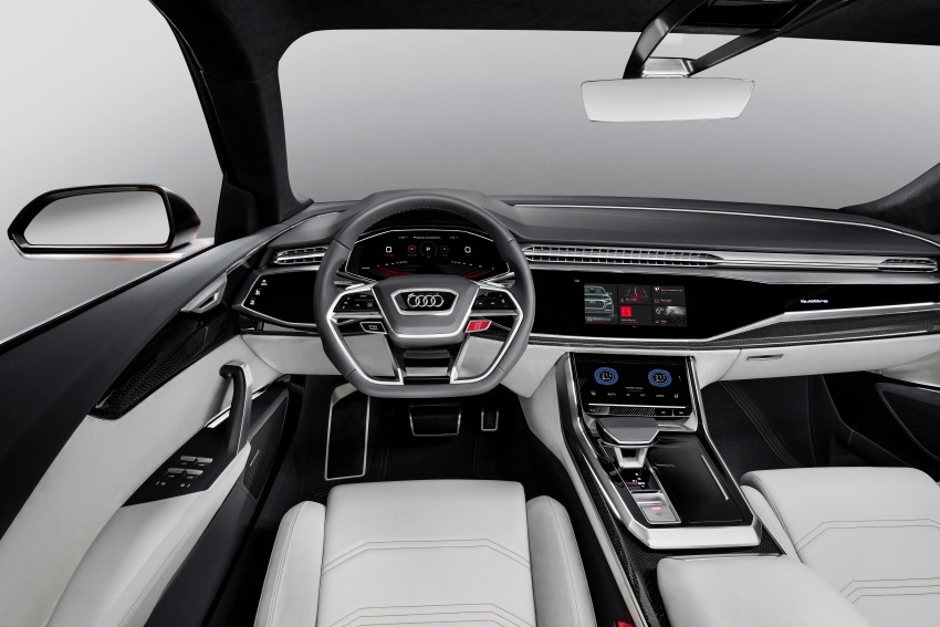 Audi Q8 Sport tunjuk kemampuan teknologi di Geneva 626491