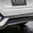Honda Civic Hatchback 2019 terima Brilliant Sporty Blue Metallic, pek keselamatan Sensing di Thailand
