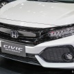 Honda Civic Hatchback 2019 terima Brilliant Sporty Blue Metallic, pek keselamatan Sensing di Thailand