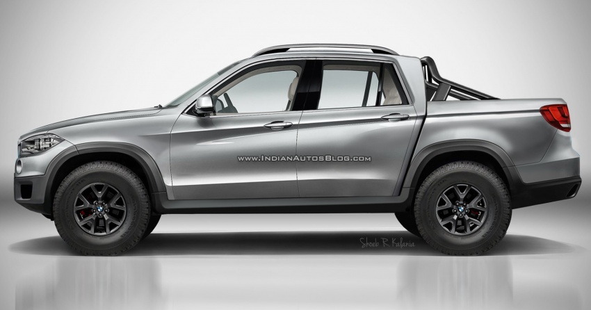 BMW pick-up truck rendered – Mercedes X-Class rival 634680
