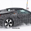 SPYSHOTS: BMW i8 Spyder undergoing winter trials