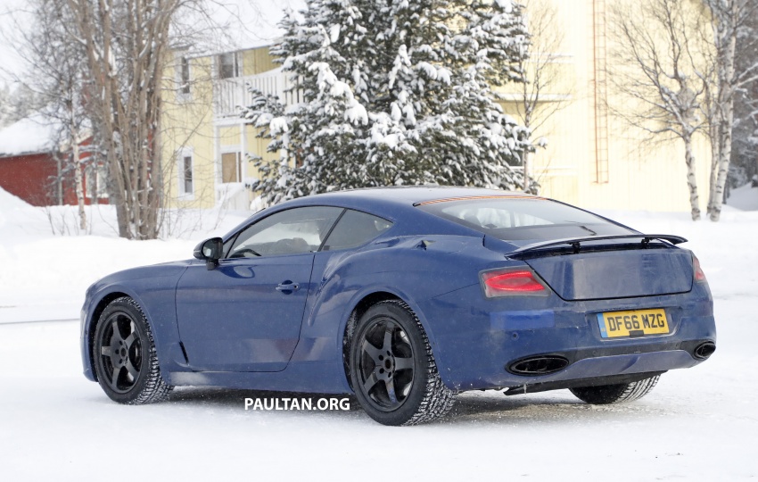 SPIED: All-new Bentley Continental GT spotted in blue 635045