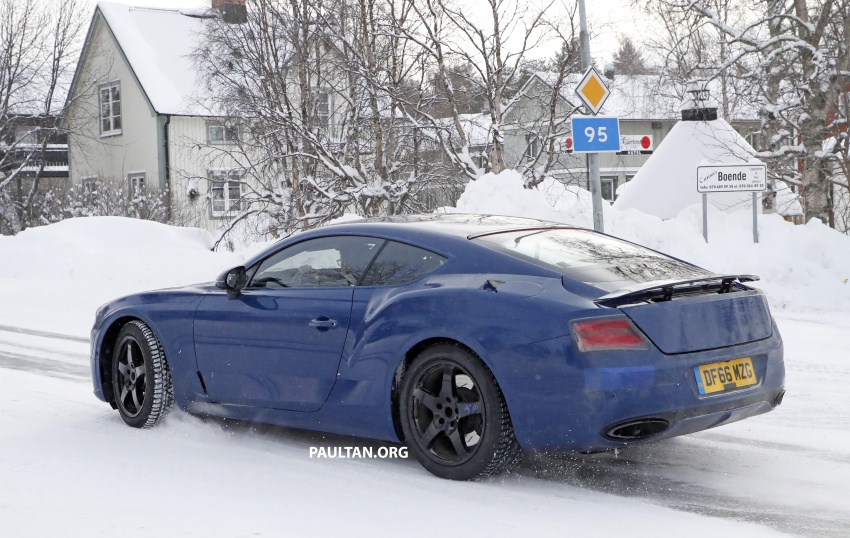 SPIED: All-new Bentley Continental GT spotted in blue 635040