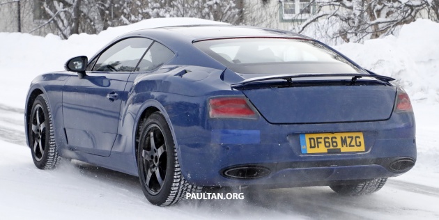 SPIED: All-new Bentley Continental GT spotted in blue