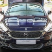 DS5 facelift on display at BSC, est pricing at RM199k