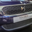 DS5 facelift on display at BSC, est pricing at RM199k