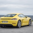 Porsche 718 Cayman dan Cayman S kini di Malaysia