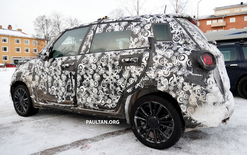 SPIED: Fiat 500L facelift undergoes cold weather trials 624861