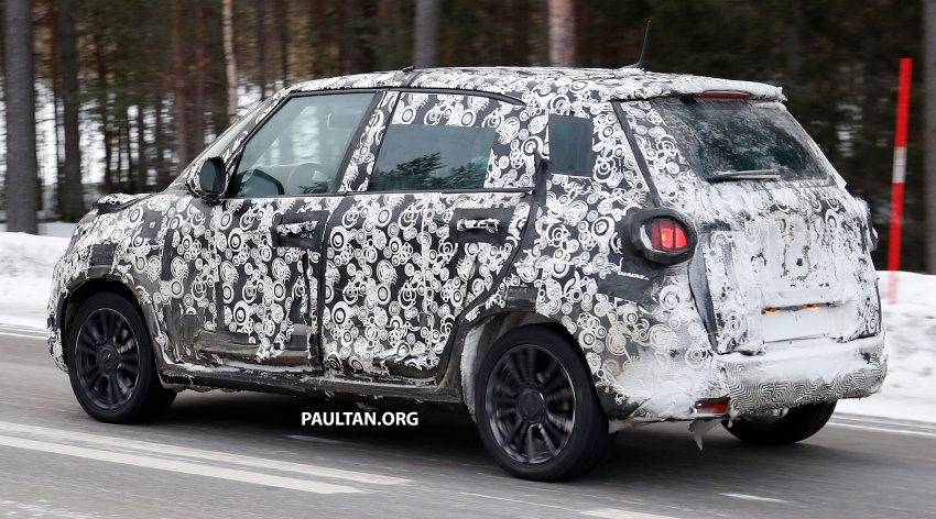 SPIED: Fiat 500L facelift undergoes cold weather trials 624873