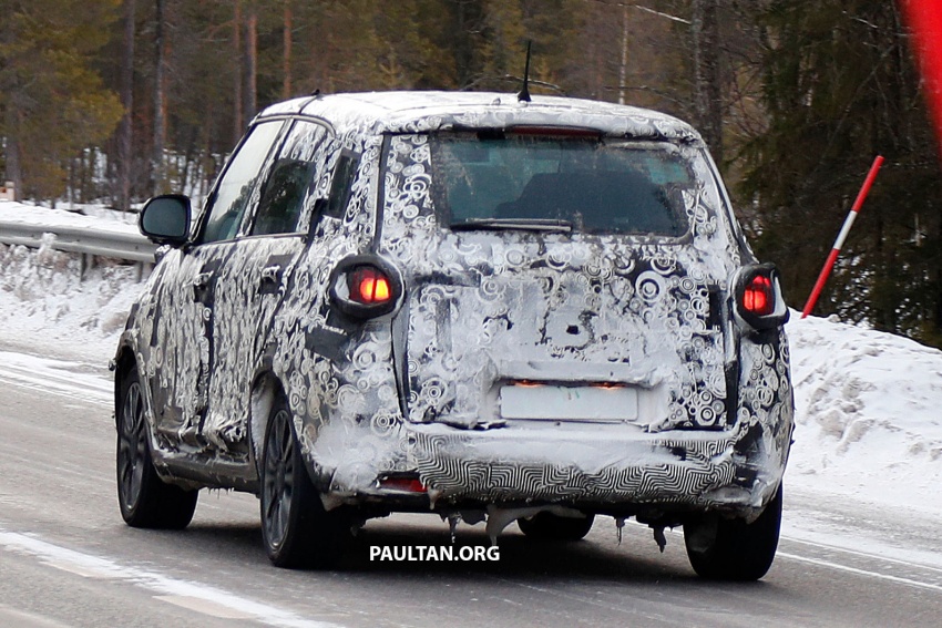 SPIED: Fiat 500L facelift undergoes cold weather trials 624876