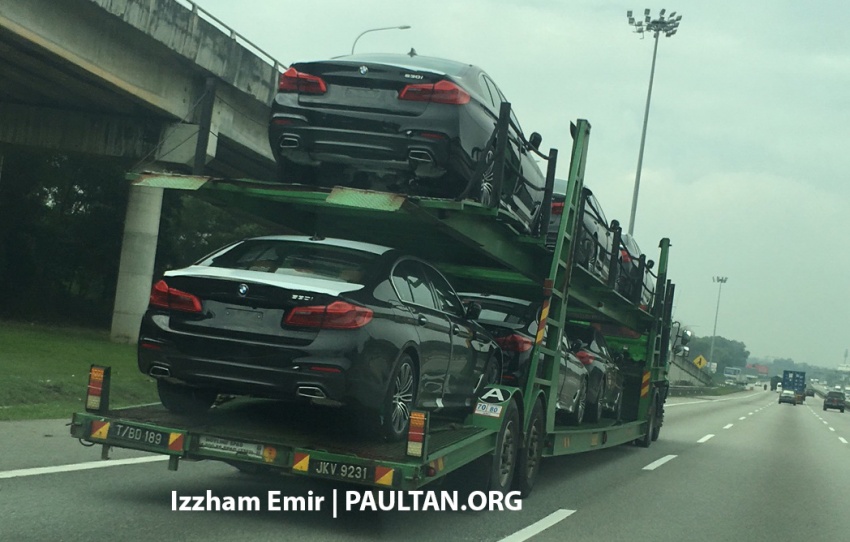 SPYSHOTS: G30 BMW 5 Series spotted in Malaysia! 624686