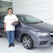 Honda rai pemilik ke-250,000 model City di Malaysia
