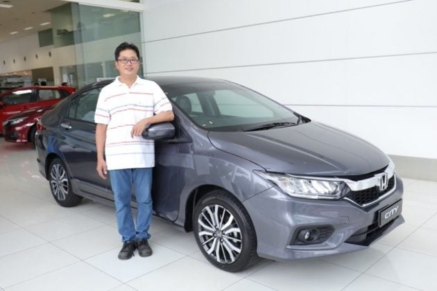 Honda rai pemilik ke-250,000 model City di Malaysia