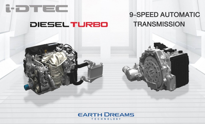 2017 Honda CR-V will get 1.6L i-DTEC Turbo diesel engine, nine-speed automatic transmission in Thailand 623448