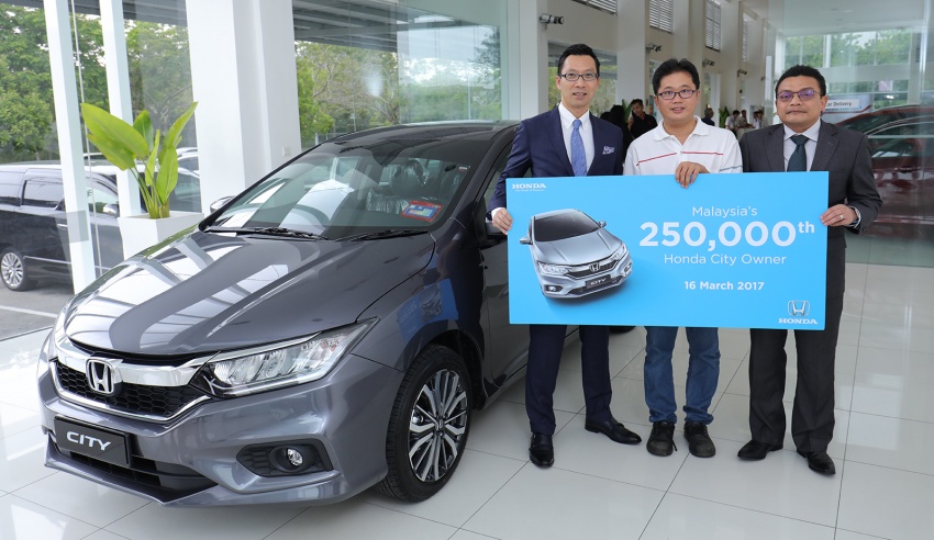 Honda Malaysia celebrates 250,000-unit City milestone 631172