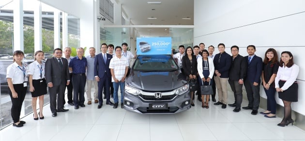 Honda Malaysia celebrates 250,000-unit City milestone