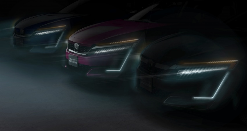 Honda Clarity Plug-In Hybrid and Clarity Electric set to officially debut at 2017 New York Auto Show in April 627181