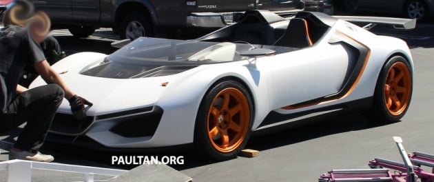 SPYSHOT: Kenderaan konsep Honda misteri ditemui