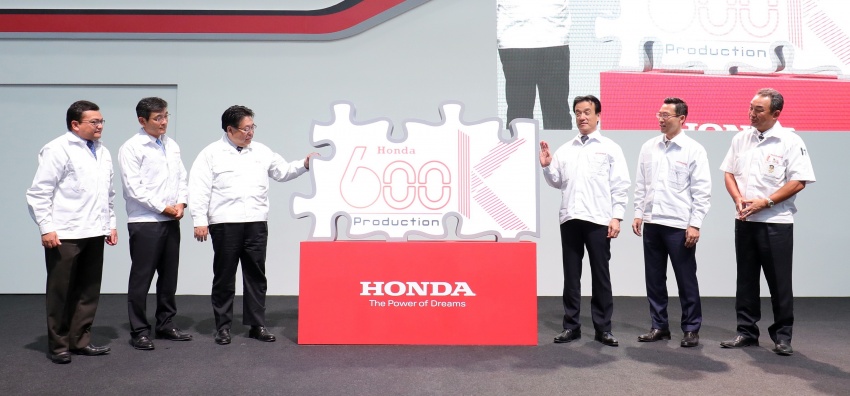 Honda Malaysia hits 600,000-unit production milestone 637515