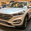Hyundai Tucson T-GDI turbo on display at Mid Valley