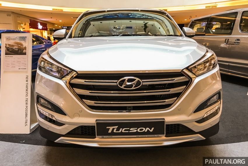 Hyundai Tucson T-GDI turbo on display at Mid Valley 636815