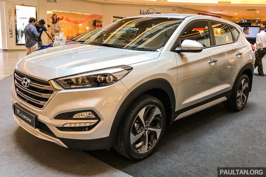 Hyundai Tucson T-GDI turbo on display at Mid Valley 636805