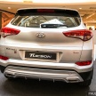 Hyundai Tucson T-GDI turbo on display at Mid Valley