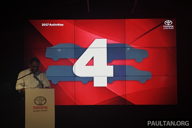 UMW Toyota announces sales target of 70,000 units for 2017, four new models to be launched this year