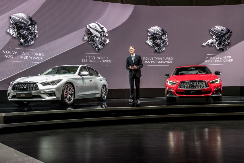 Infiniti Q50 2018 tampil di Geneva, varian dirombak 627385