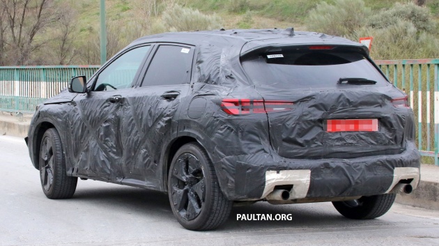 SPYSHOTS: Next-gen Infiniti QX50 spotted once more